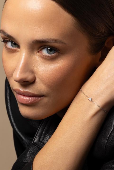 Son Impératrice Chain bracelet White Gold - Redline - 0++