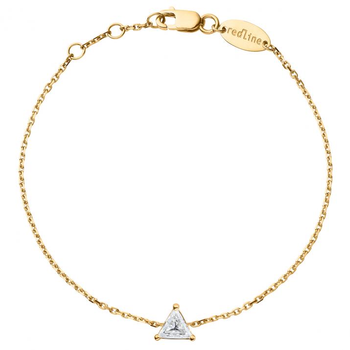 Son Impératrice Chain bracelet Yellow Gold - Redline