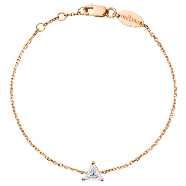 Son Impératrice Chain bracelet Rose Gold - Redline