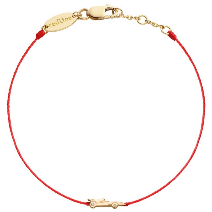 Vroom Bracelet Child thread Yellow Gold - Redline