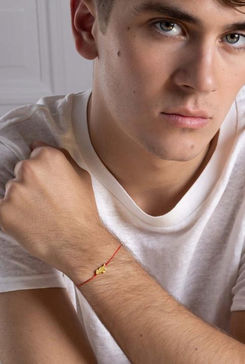 T Rex Adult String Bracelet Yellow Gold - Redline - 0++