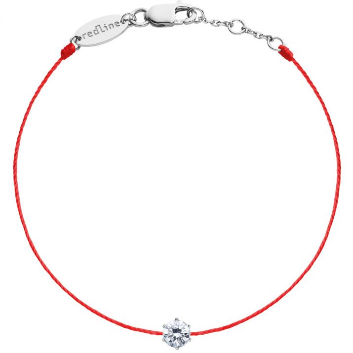 Bracelet Absolu Truly thread White gold - Redline - 0++