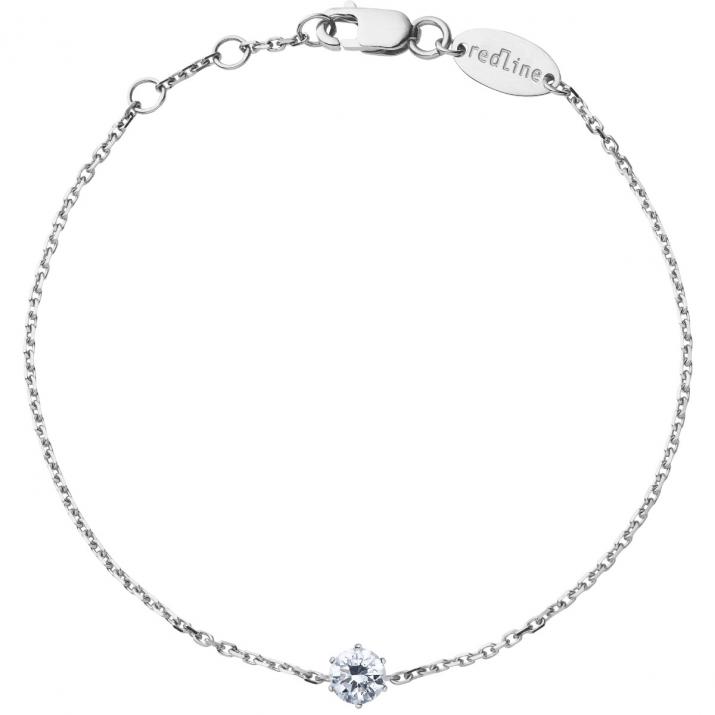 Bracelet Absolu Truly Chain White gold - Redline