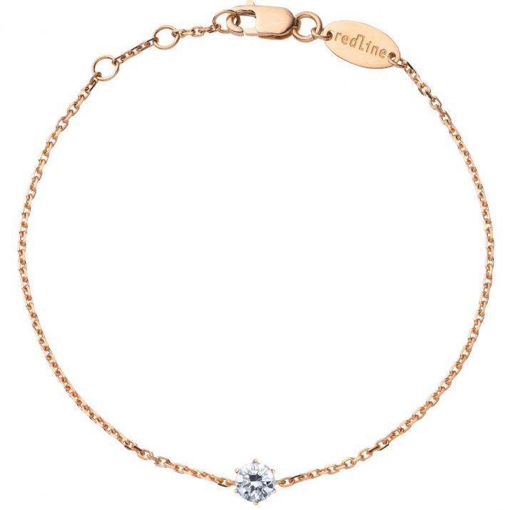 Bracelet Absolu Truly Chain Rose Gold - Redline