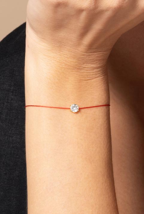 Bracelet Absolu Madly thread Yellow gold - Redline - 0++