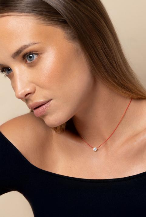 Madly Absolu Thread Necklace Yellow Gold - Redline - 0++