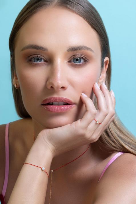 Deeply Absolu Thread Bracelet Pink Gold - Redline - 0++