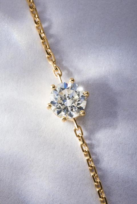 Deeply Absolu Chain Bracelet Yellow Gold - Redline - 0++