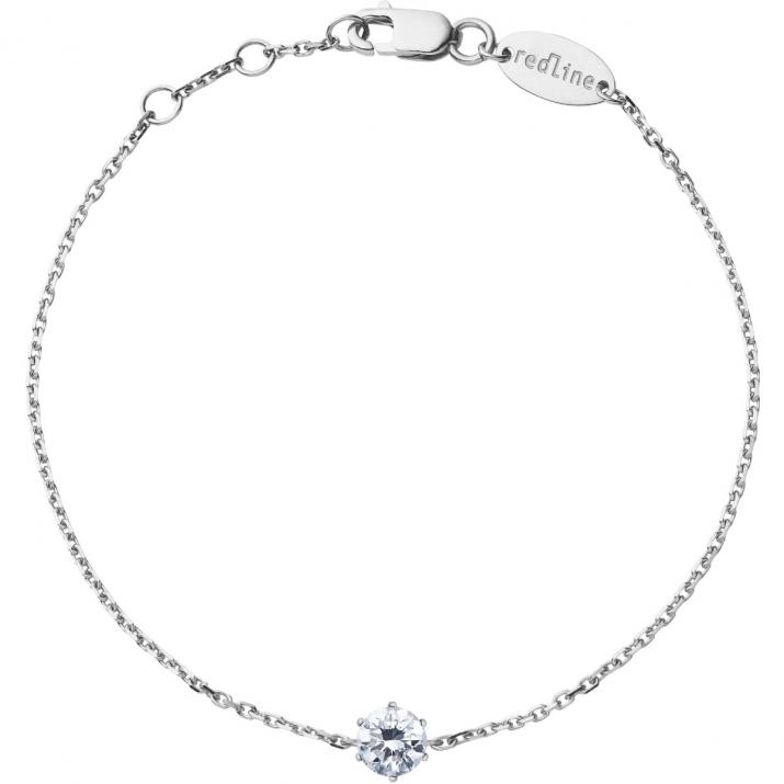 Madly Absolu Chain Bracelet White Gold - Redline - 0++