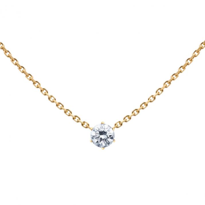 Madly Absolu Chain Necklace Yellow Gold - Redline - 0++