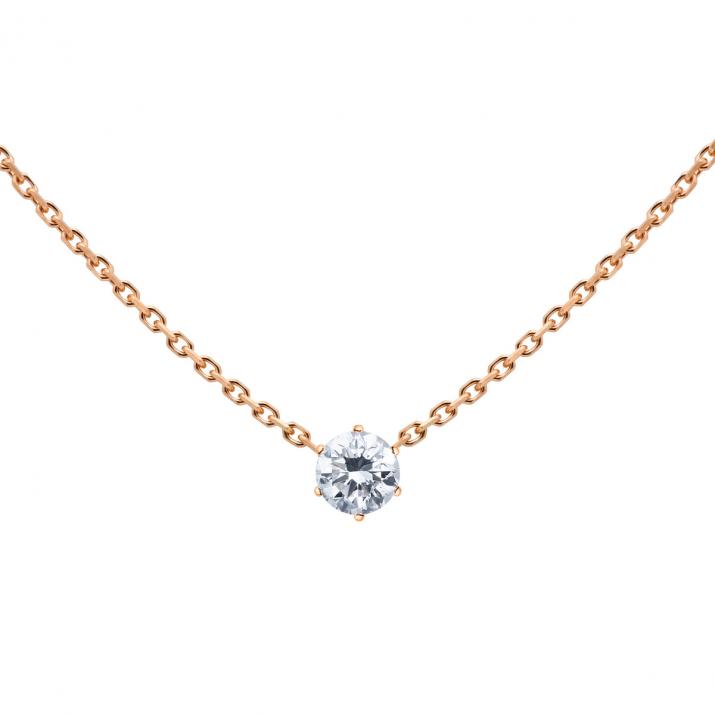 Madly Absolu Chain Necklace Pink Gold - Redline - 0++