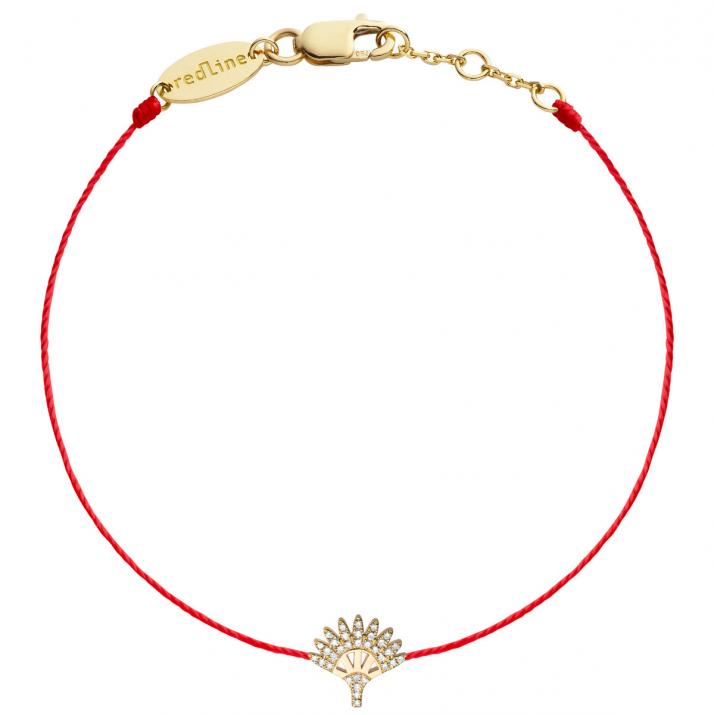 Tamar Thread Bracelet Yellow Gold - Redline - 0++
