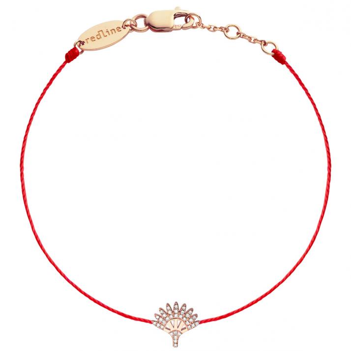 Tamar Thread Bracelet Pink Gold - Redline - 0++