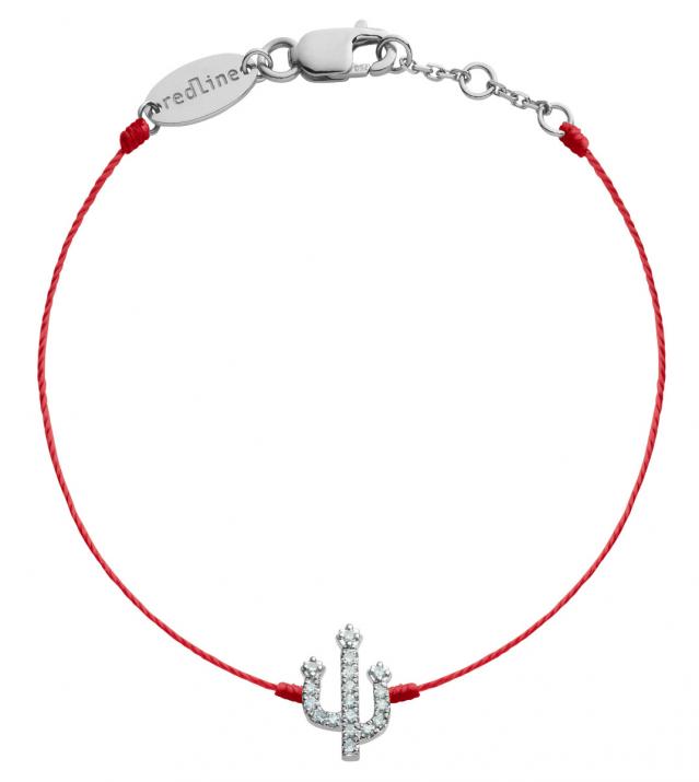 Chumbo Thread Bracelet White Gold - Redline - 0++