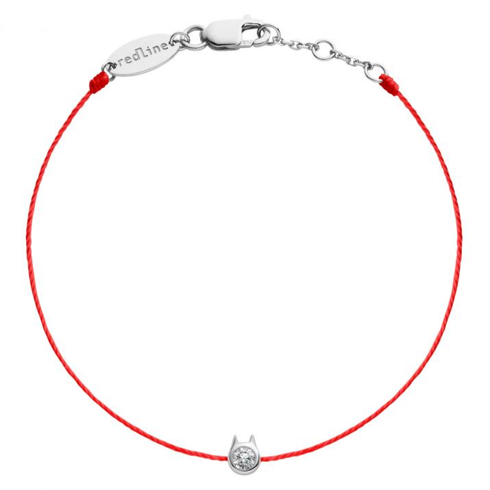 Mini Pure Cat Child Bracelet White Gold - Redline - 0++