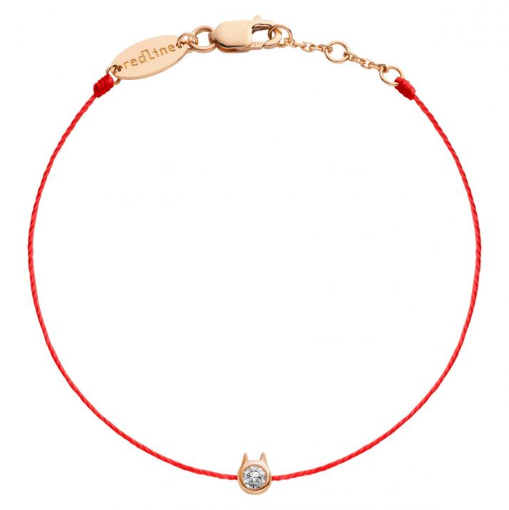 Mini Pure Cat Child Bracelet Rose Gold - Redline
