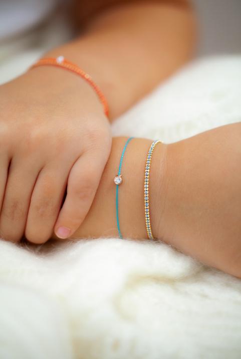 Mini Pure Fish Child Bracelet Rose Gold - Redline - 0++