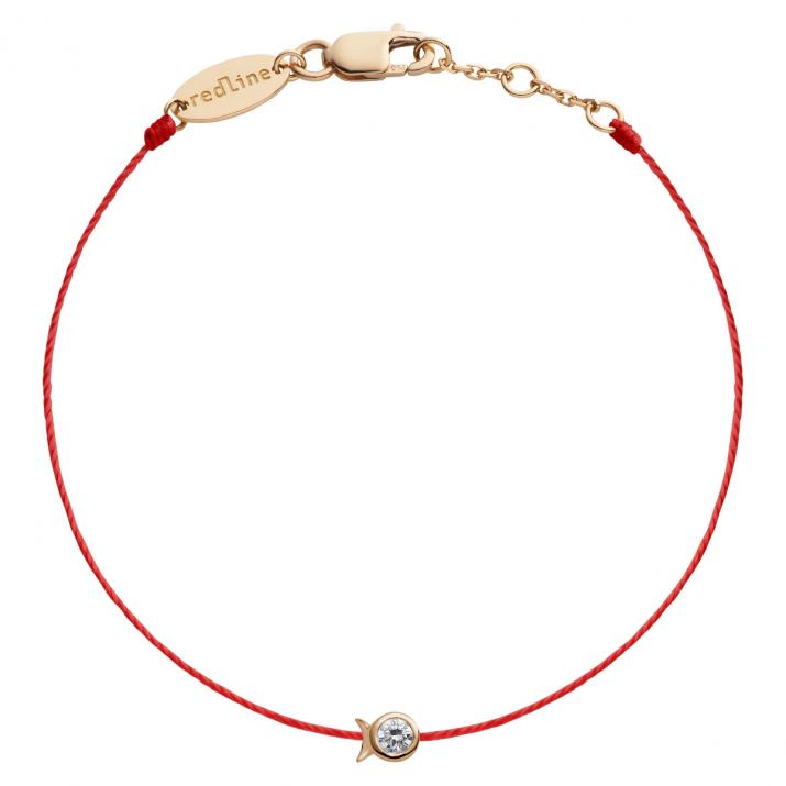 Mini Pure Fish Thread Bracelet in Rose Gold - Redline - 0++