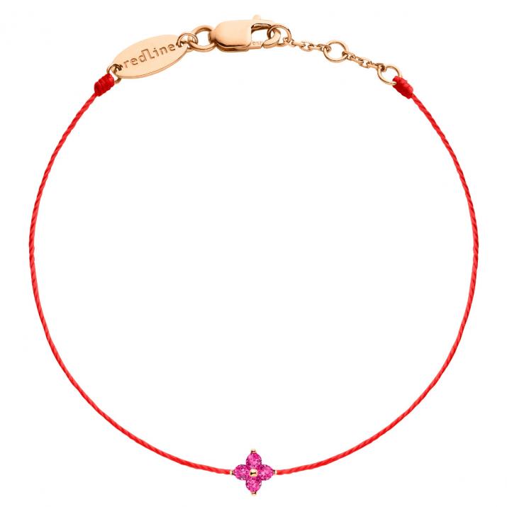 Shiny Rubis  Bracelet Thread Rose Gold - Redline - 0++