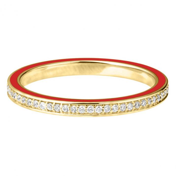 Si Joli Amour Ring in yellow gold - Redline - 0++