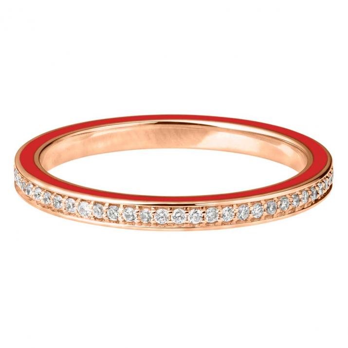 Si Joli Amour Ring in rose gold - Redline - 0++
