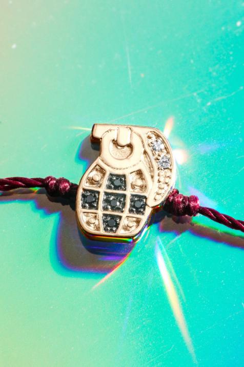 Boum Bracelet Thread Men Yellow Gold - Redline - 0++