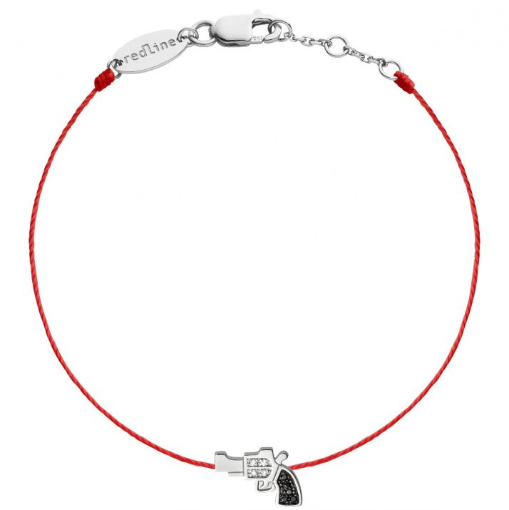 Men's Bang Bang Bracelet Thread White gold - Redline - 0++