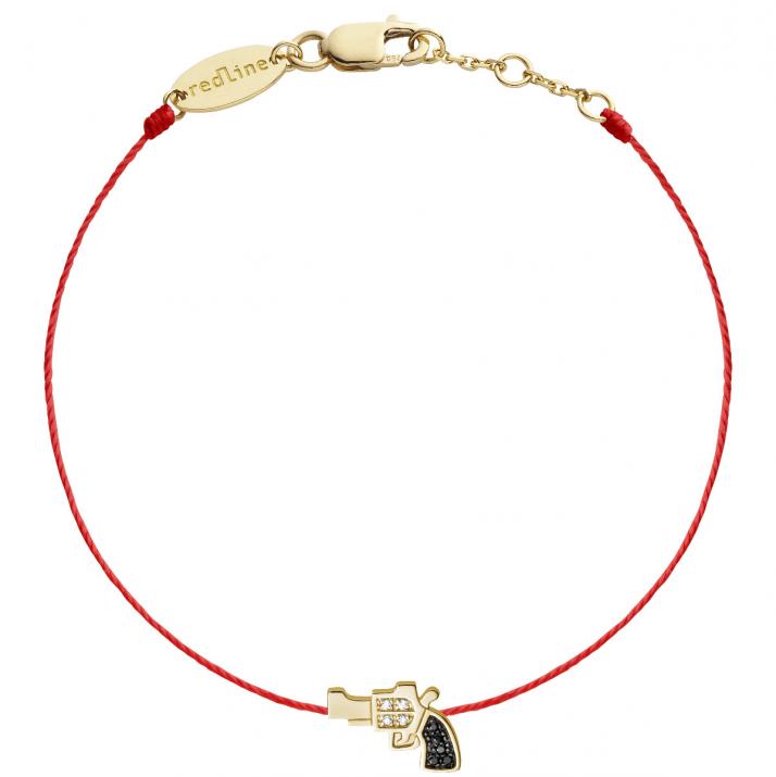 Men's Bang Bang Bracelet Thread Yellow gold - Redline - 0++