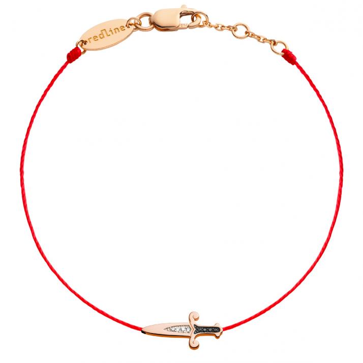 Cut Bracelet Thread Men Rose Gold - Redline - 0++