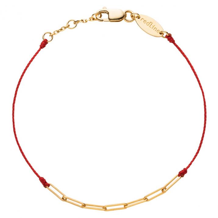 My Way thread Bracelet in Yellow Gold - Redline - 0++