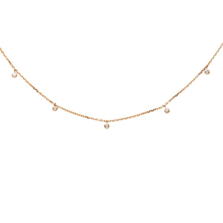 Women necklace Skylight Yellow gold - Redline - 0++