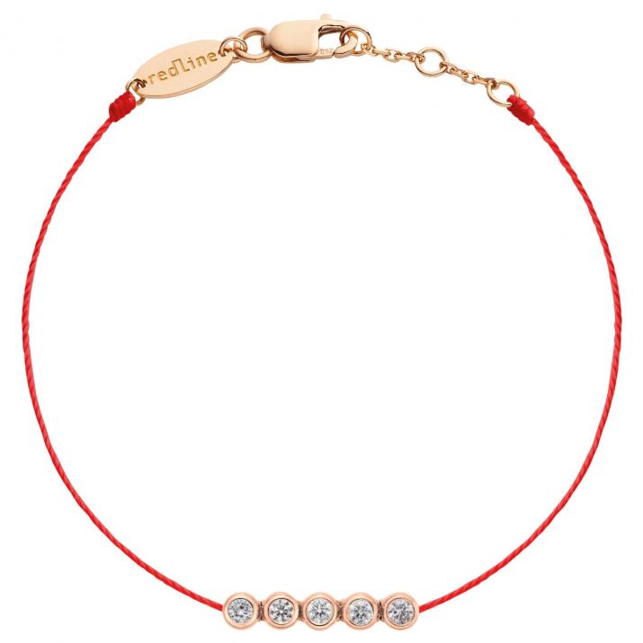 River 5 Bracelet thread Pink Gold - Redline - 0++