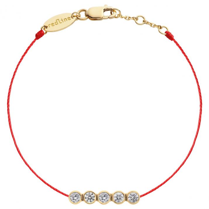 River 5 Pure Bracelet Thread Men Yellow Gold - Redline - 0++