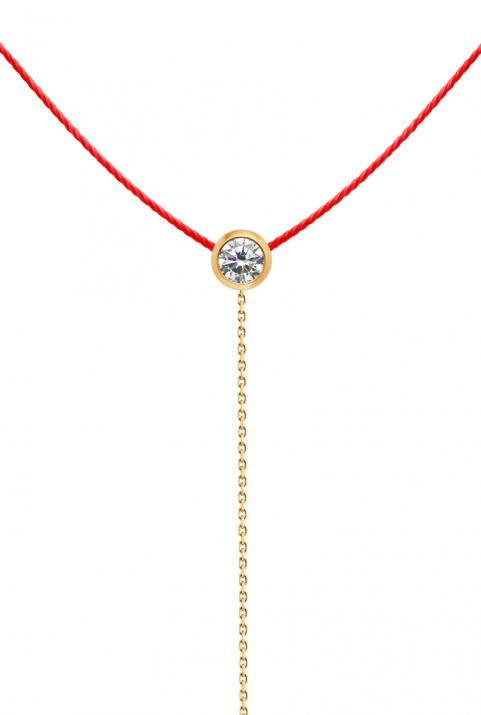 Pure Seduction Thread Necklace Yellow Gold - Redline - 0++
