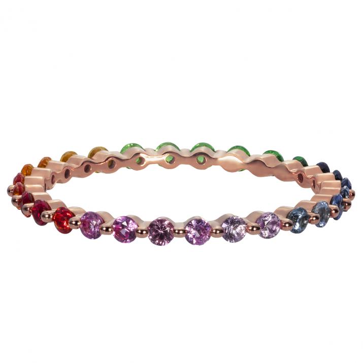 Aurelange Rainbow Ring Rose Gold - Redline - 0++