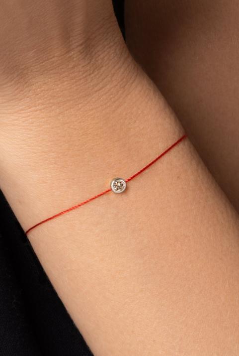 Redline x Vincent Vallée Bracelet thread White Gold - Redline - 0++