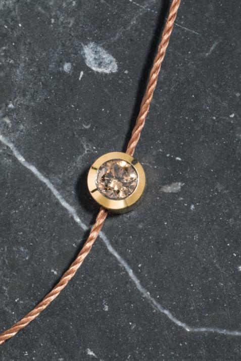 Redline x Vincent Vallée Bracelet thread Yellow Gold - Redline - 0++