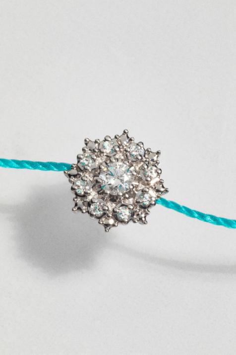 Bracelet Sunny Thread White Gold - Redline - 0++