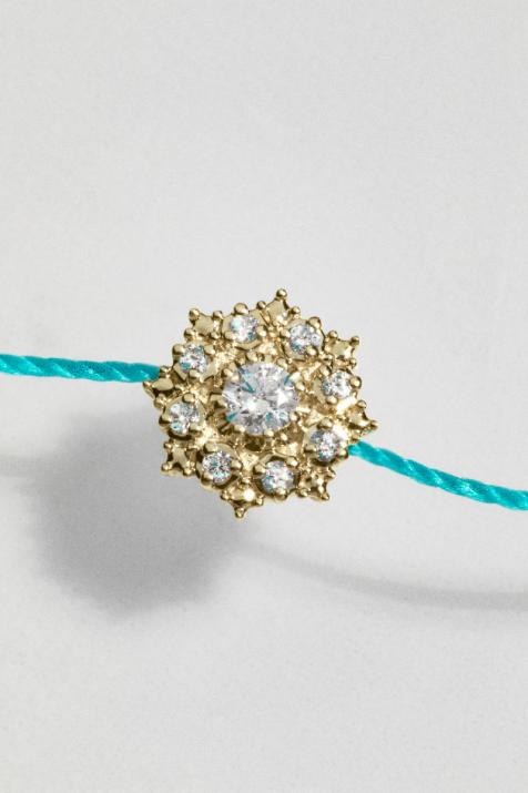 Bracelet Sunny Thread Yellow Gold - Redline - 0++