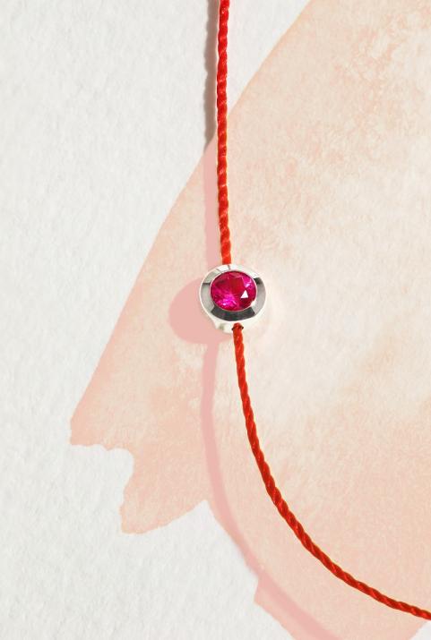 Pure Rubis Bracelet White Gold - Redline - 0++