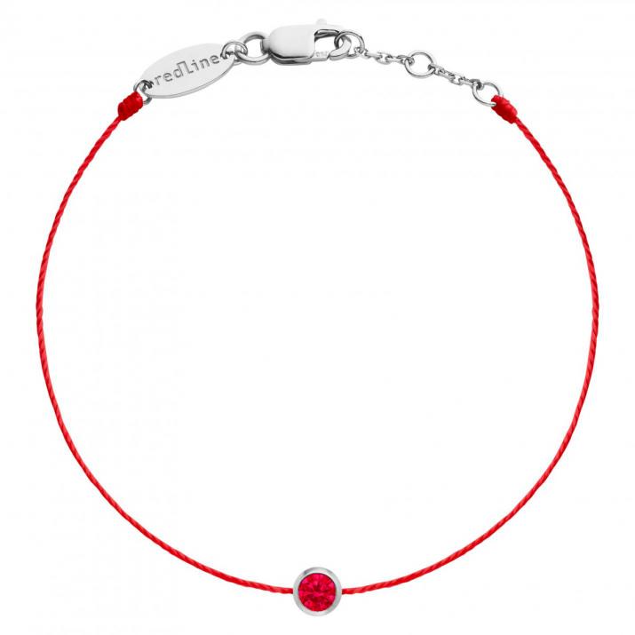 Pure Rubis Bracelet White Gold - Redline - 0++