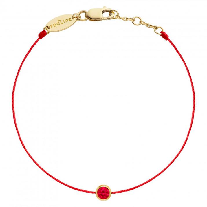 Pure Rubis Bracelet Yellow Gold - Redline - 0++