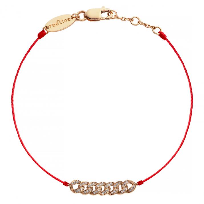 Links Bracelet Thread Rose Gold - Redline - 0++