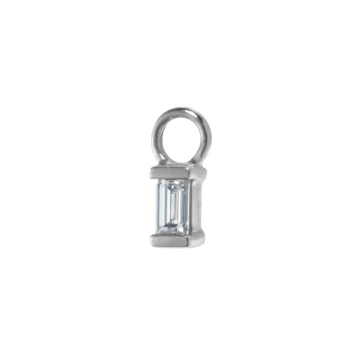 Comtesse Charm Pendant White Gold - Redline - 0++