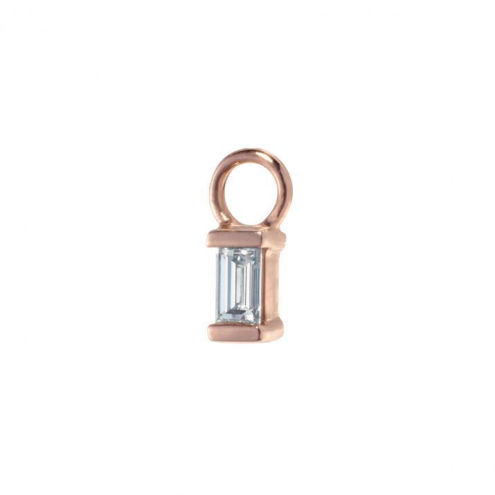 Comtesse Charm Pendant Rose Gold - Redline - 0++
