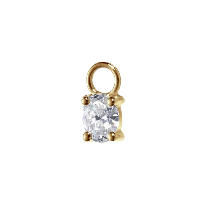 Baronne Charm Pendant Yellow Gold - Redline - 0++
