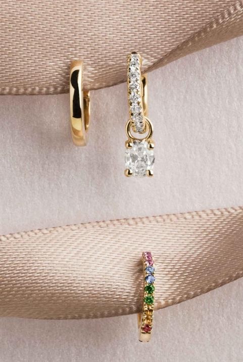 Baronne Charm Pendant Yellow Gold - Redline - 0++