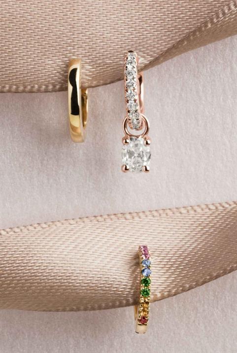 Baronne Charm Pendant Rose Gold - Redline - 0++