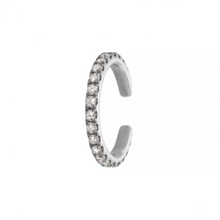 Ear Cuff Si Joli Diamant Earring White Gold - Redline - 0++