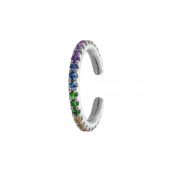 Ear Cuff Si Joli Rainbow Earring White Gold - Redline - 0++